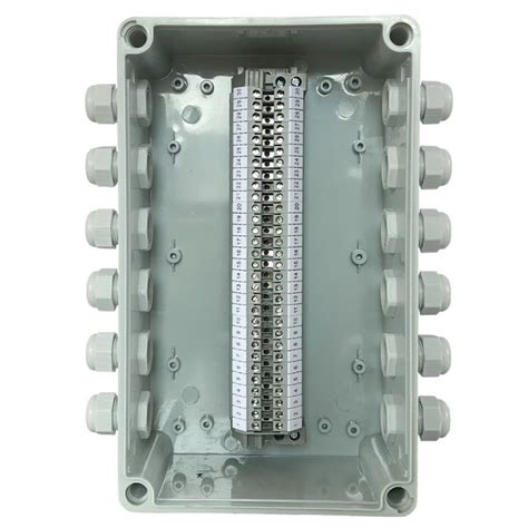 16 way junction box|terminal block junction box.